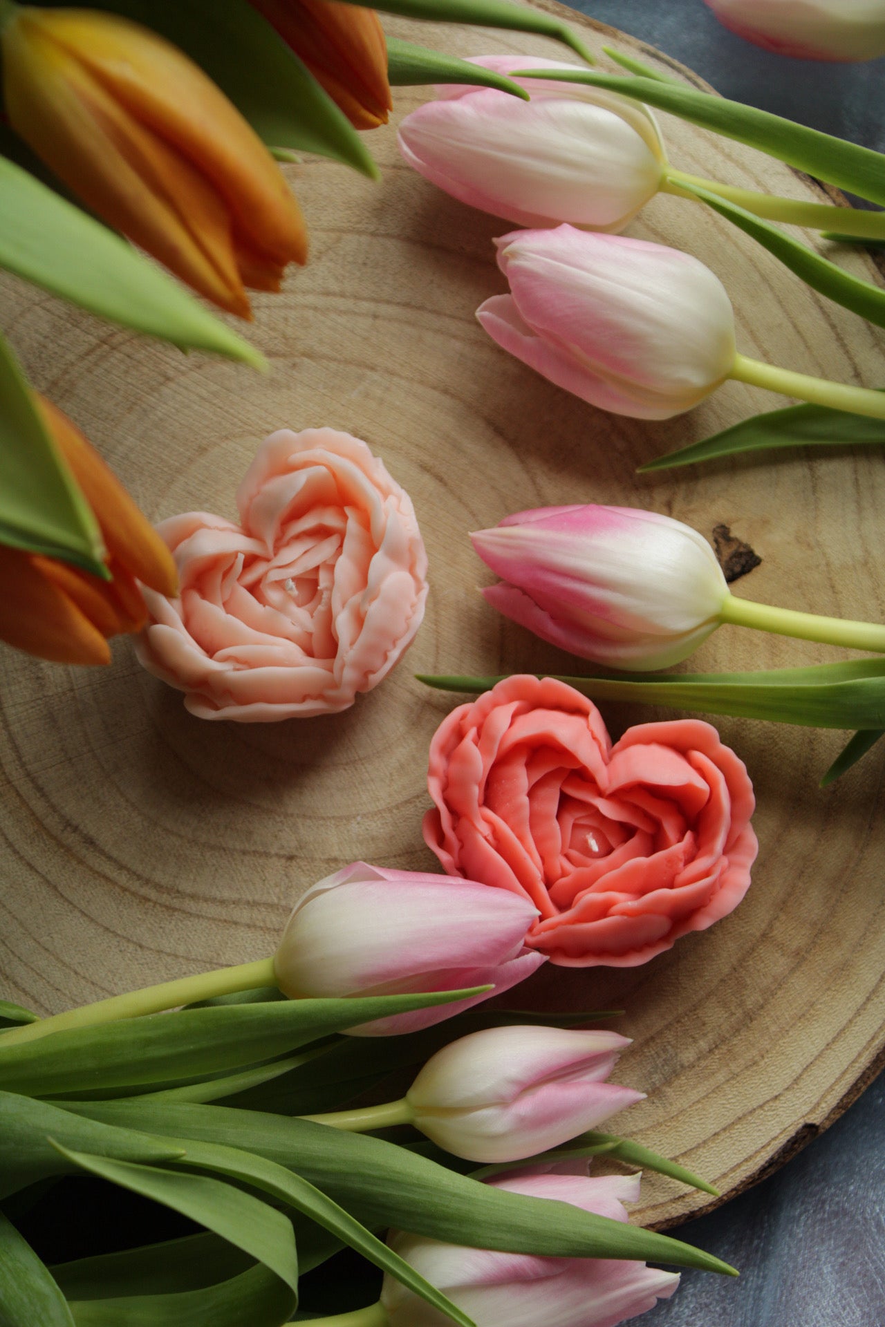 Heart of rose