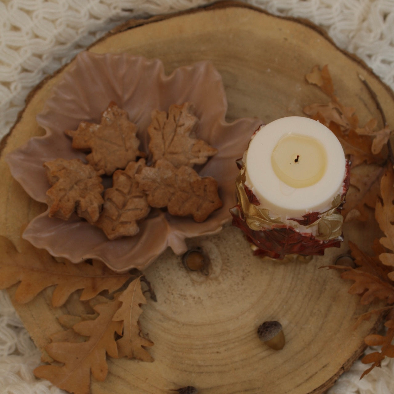 Porta oggetti foglia