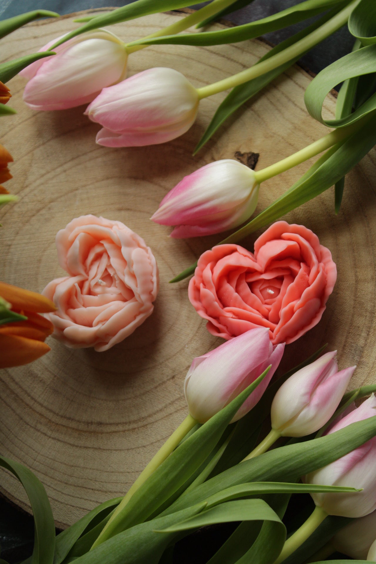Heart of rose