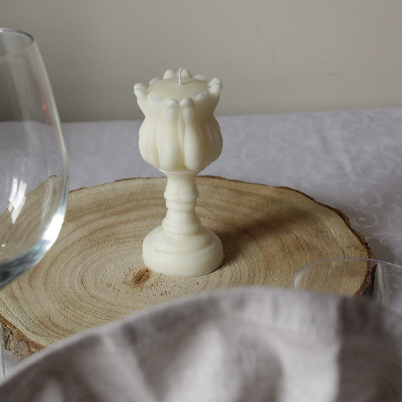 Tulip candelabra